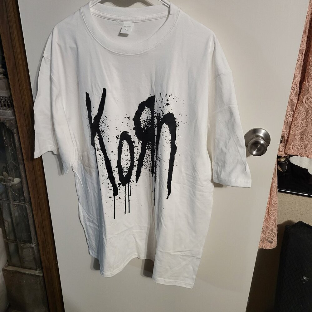 NWT KORN GRAFFITI ART PRINT T-SHIRT SZ XL